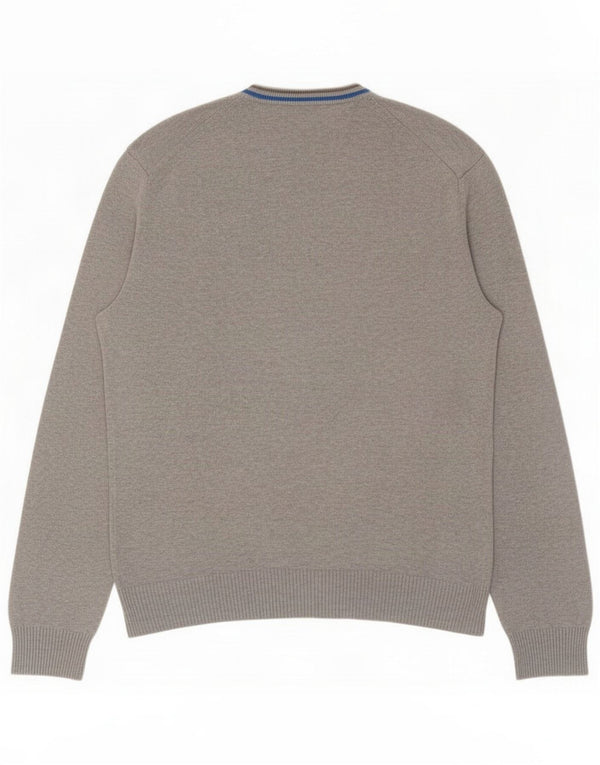 Penguin Mens Crew Neck Jumper Sweater Medium Grey