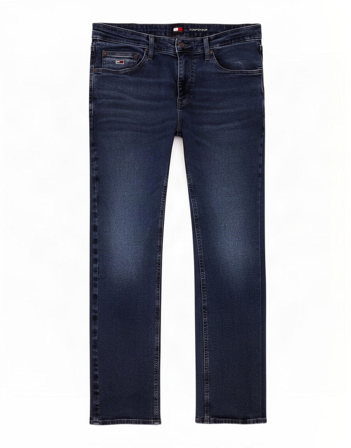 Tommy Hilfiger Masculino Scanton Slim Jeans W34 L32 Azul