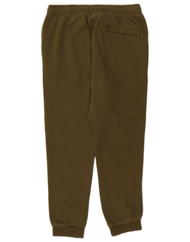 Calça de treino masculina NIKE Joggers médio cáqui algodão