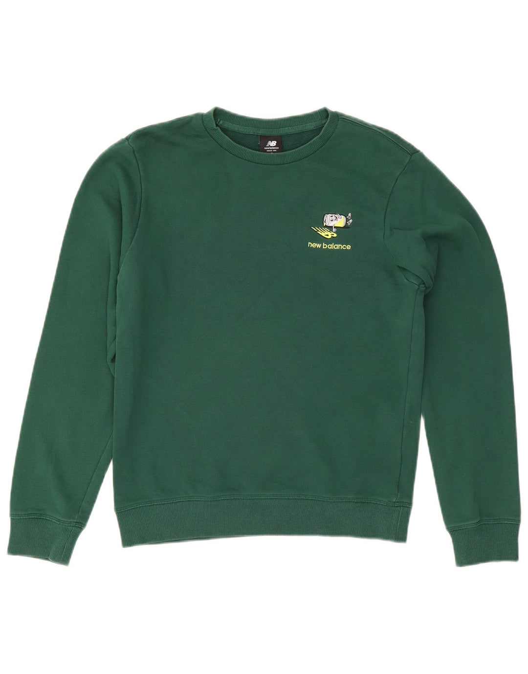 Moletom New Balance Masculino Jumper Pequeno Algodão Verde