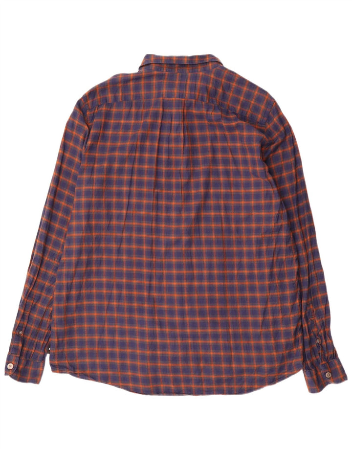 Camisa masculina Paul Smith XL azul marinho xadrez algodão