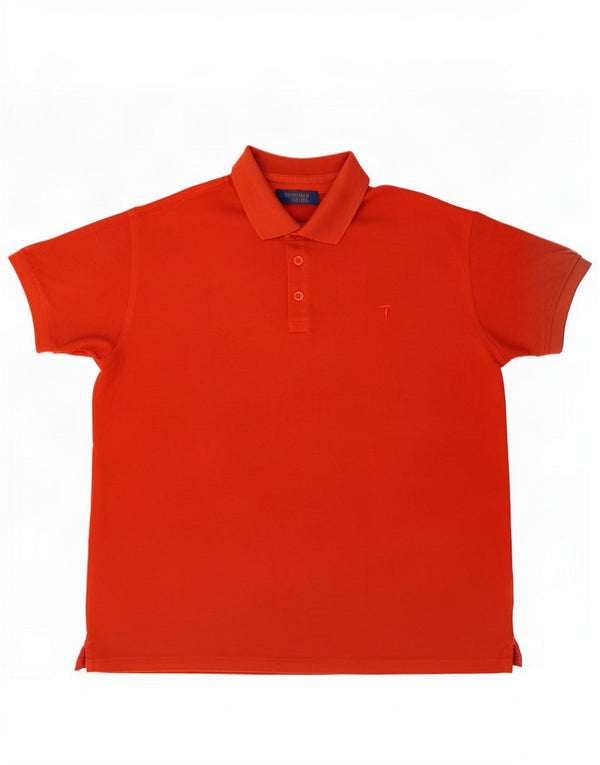 Camisa polo masculina Trussardi 2XL vermelha