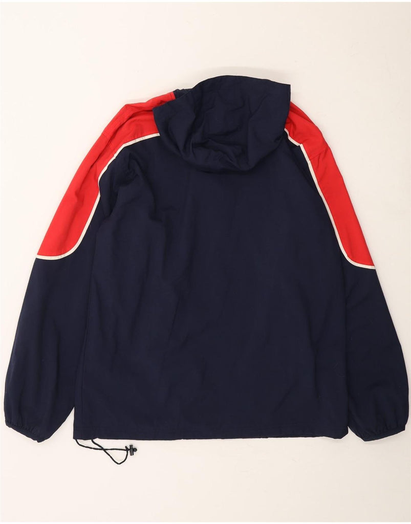 CANTERBURY Boys Munster Rugby Hooded Rain Jacket 13-14 Years Navy Blue Vintage Canterbury and Second-Hand Canterbury from Messina Hembry 