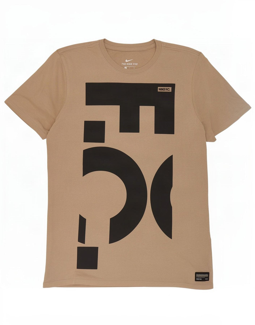 Camiseta Nike masculina Athletic Cut Graphic Top Médio Bege