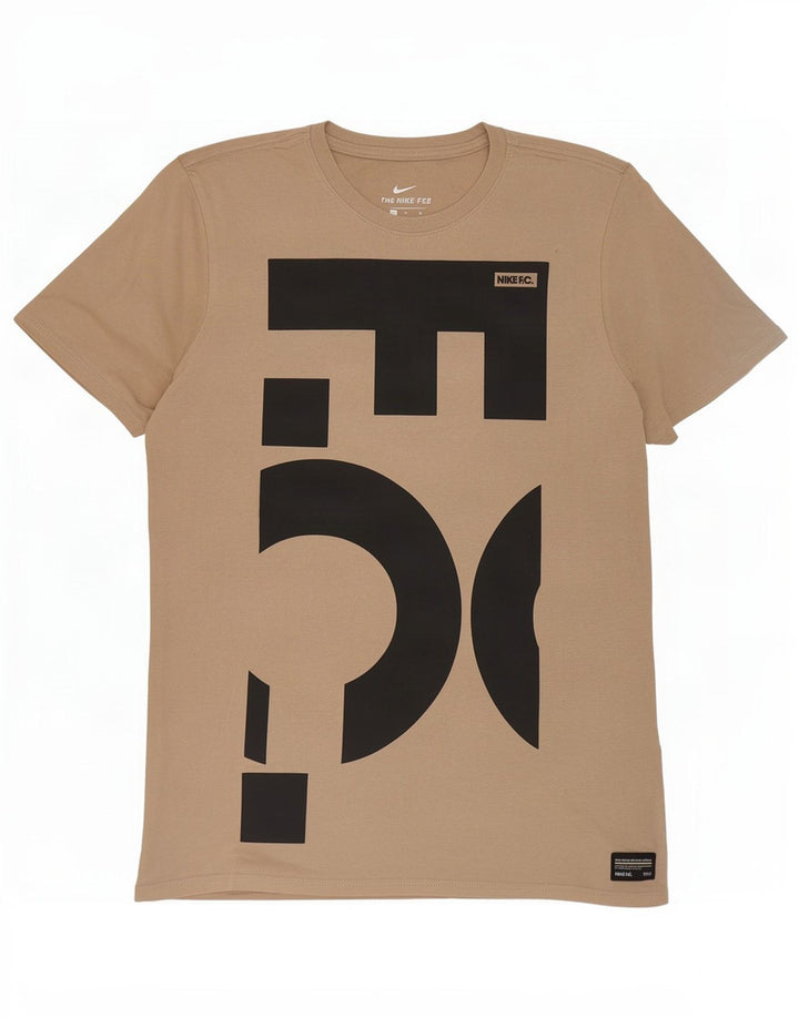 Camiseta Nike masculina Athletic Cut Graphic Top Médio Bege
