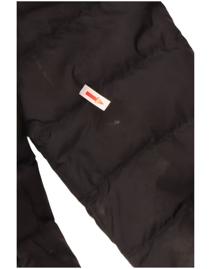 Jaqueta acolchoada feminina Levi's Loose Fit UK 6 XS poliéster preto