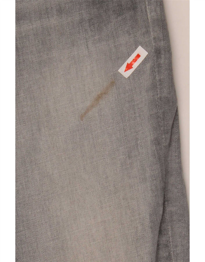 Jack & Jones Masculino GLENN Slim Jeans W33 L34 Cinza Algodão