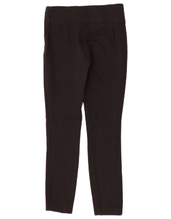 Zara Calça feminina casual slim fit XS W24 L26 preta