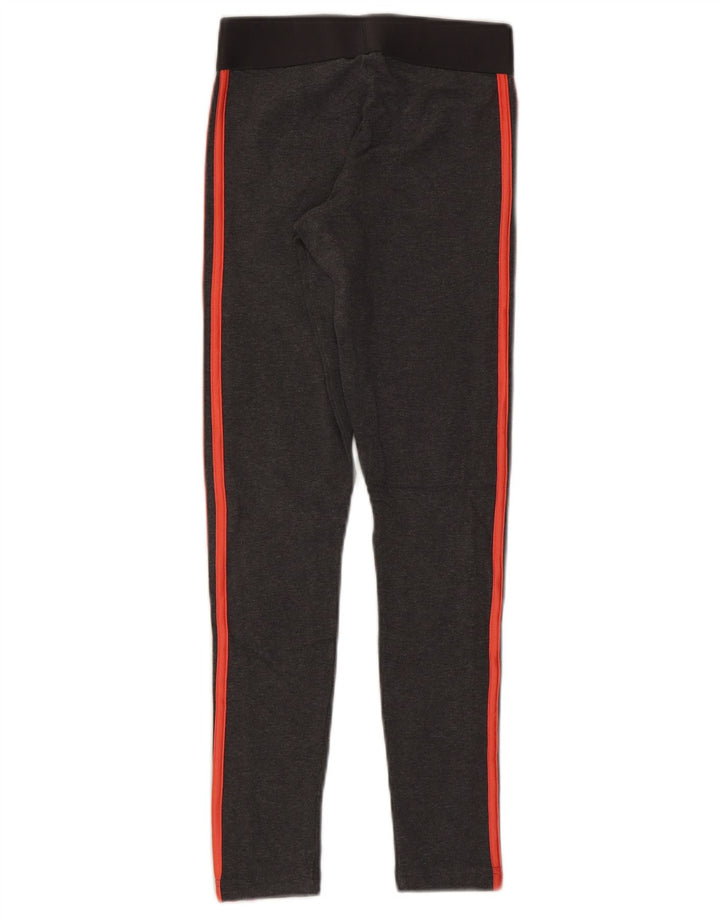 Leggings ADIDAS Femininas UK 4/6 XS Cinza Algodão