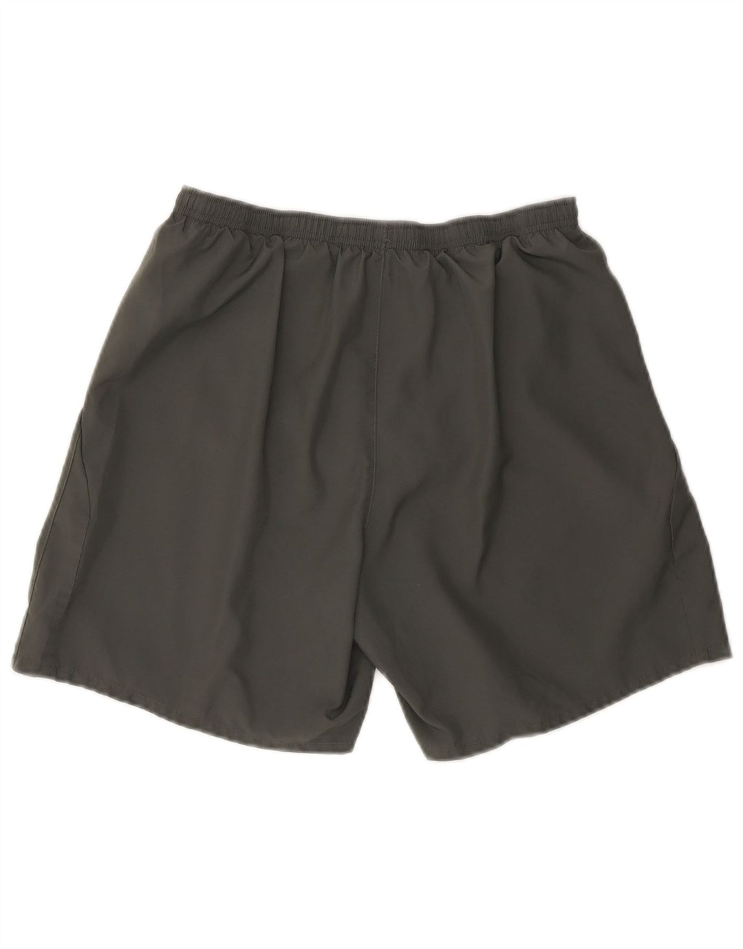Shorts esportivos masculinos Nike Dri Fit grande poliéster cinza