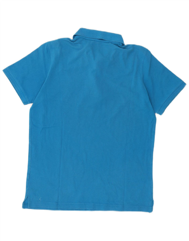 Camisa polo masculina Lotto grande algodão azul
