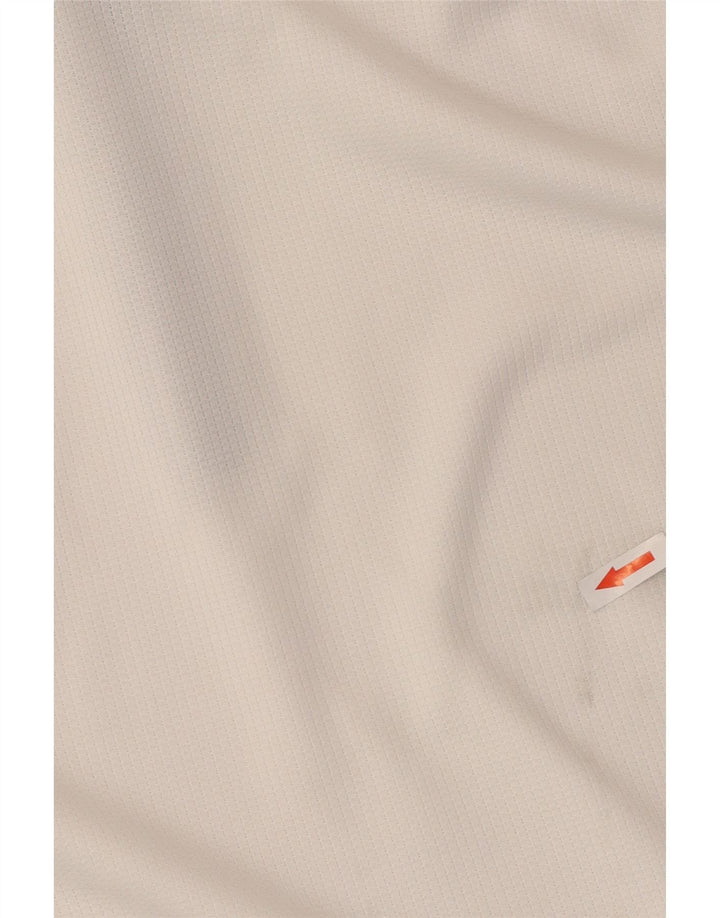 Camisa polo masculina Nike UK 45/47 XL branca colorblock poliéster