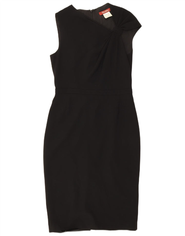Vestido bodycon feminino sem mangas Max Mara IT 44 médio preto