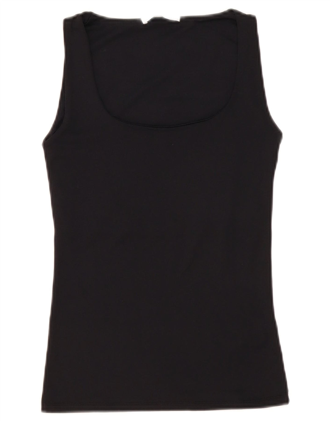 Colete feminino Zara UK 8 pequeno preto poliamida