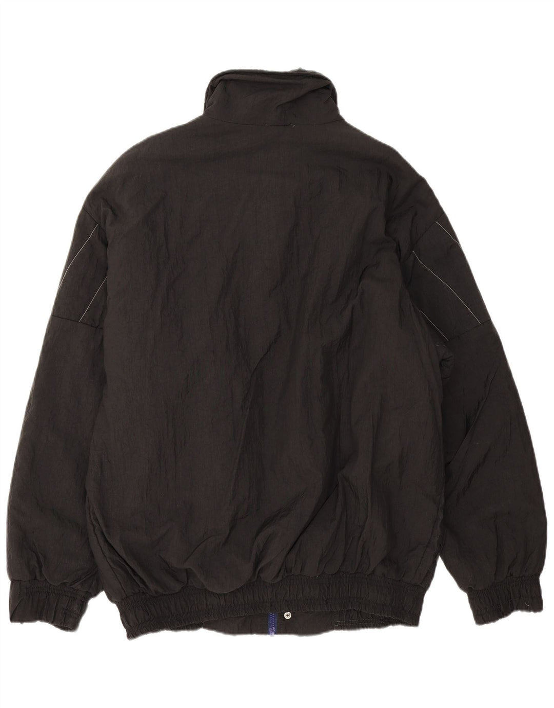 Jaqueta acolchoada masculina vintage UK 40 grande preta