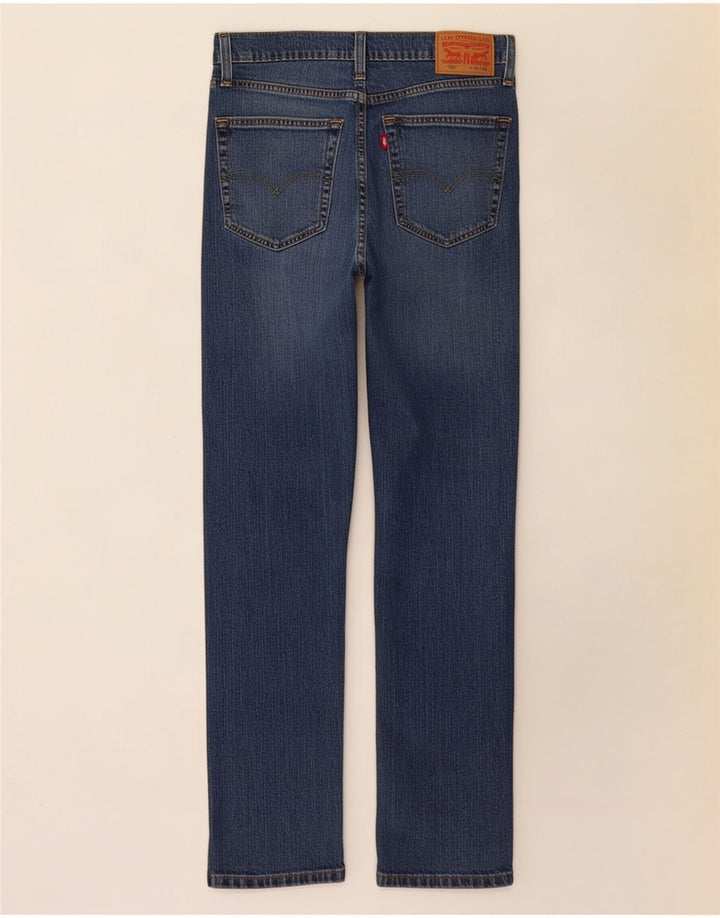 Levi's Masculino 502 Tapered Jeans W31 L32 Azul Algodão