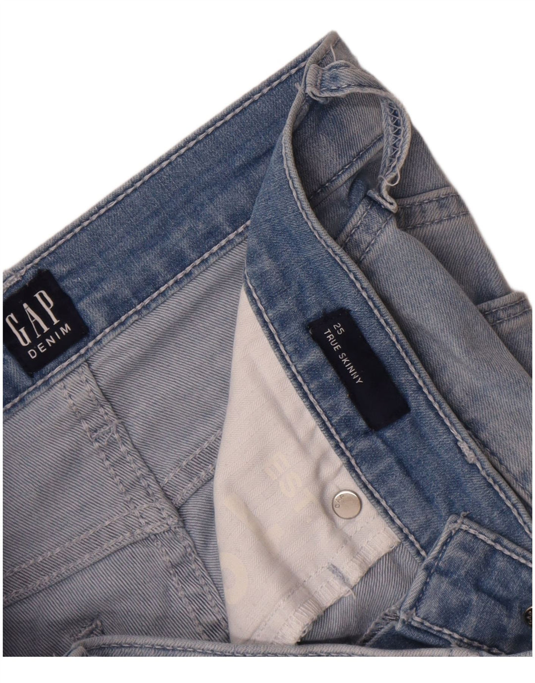 Jeans skinny feminino Gap W25 L26 algodão azul