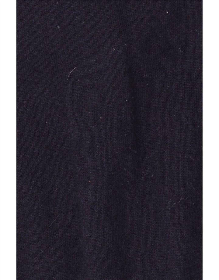 Suéter masculino Kappa com gola redonda XL lã de cordeiro azul marinho
