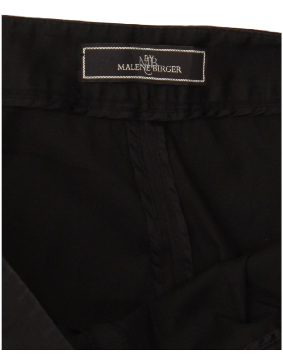 Calças curtas femininas MALENE BIRGER W30 L27 azul marinho