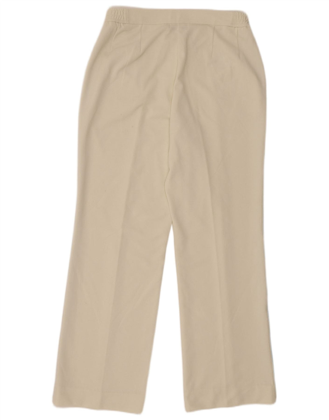 Calça casual reta masculina Mizuno W32 L32 poliéster branco