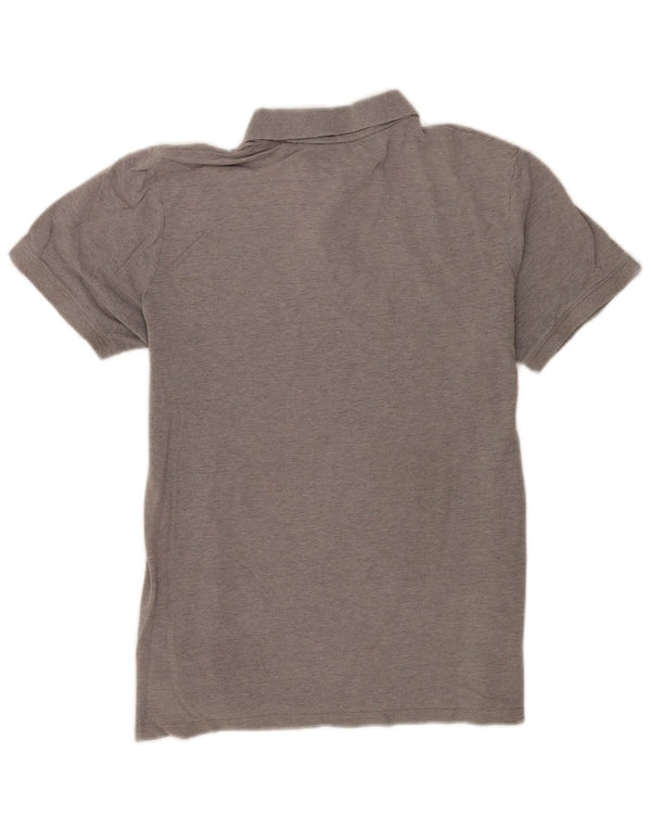 Camisa polo masculina Jack & Jones grande algodão cinza