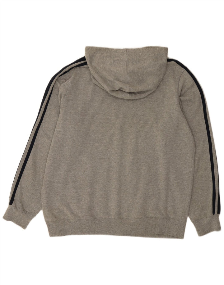 Jumper com capuz masculino Starter algodão cinza médio