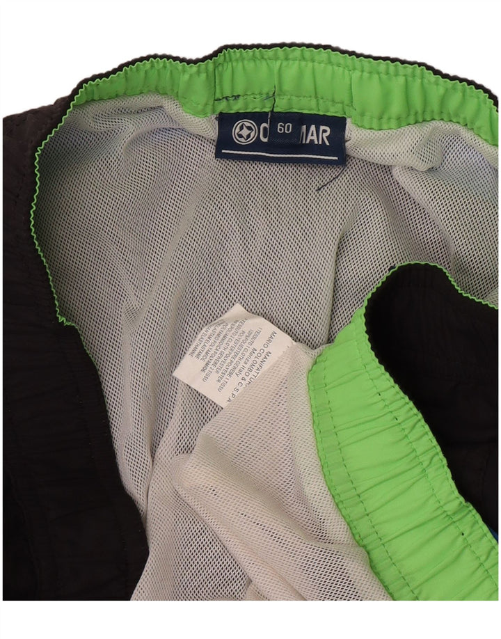 Calção de banho masculino gráfico Colmar IT 60 2XL poliéster colorblock preto