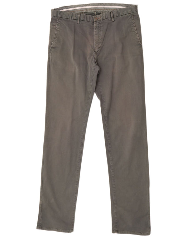 Calça Chino Masculina Massimo Dutti Regular Fit UE 42 Grande W34 L32 Verde