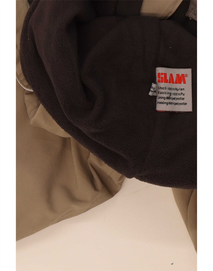 Jaqueta bomber masculina Slam UK 44 2XL nylon bege