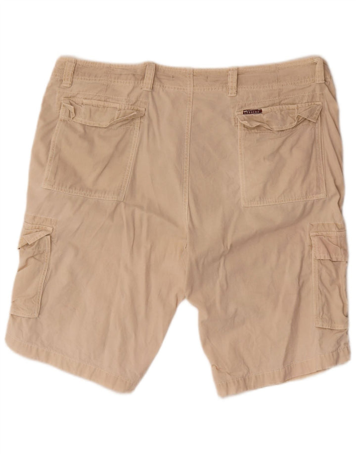 CARRERA Masculino 618 Cargo Shorts W42 2XL Algodão Bege