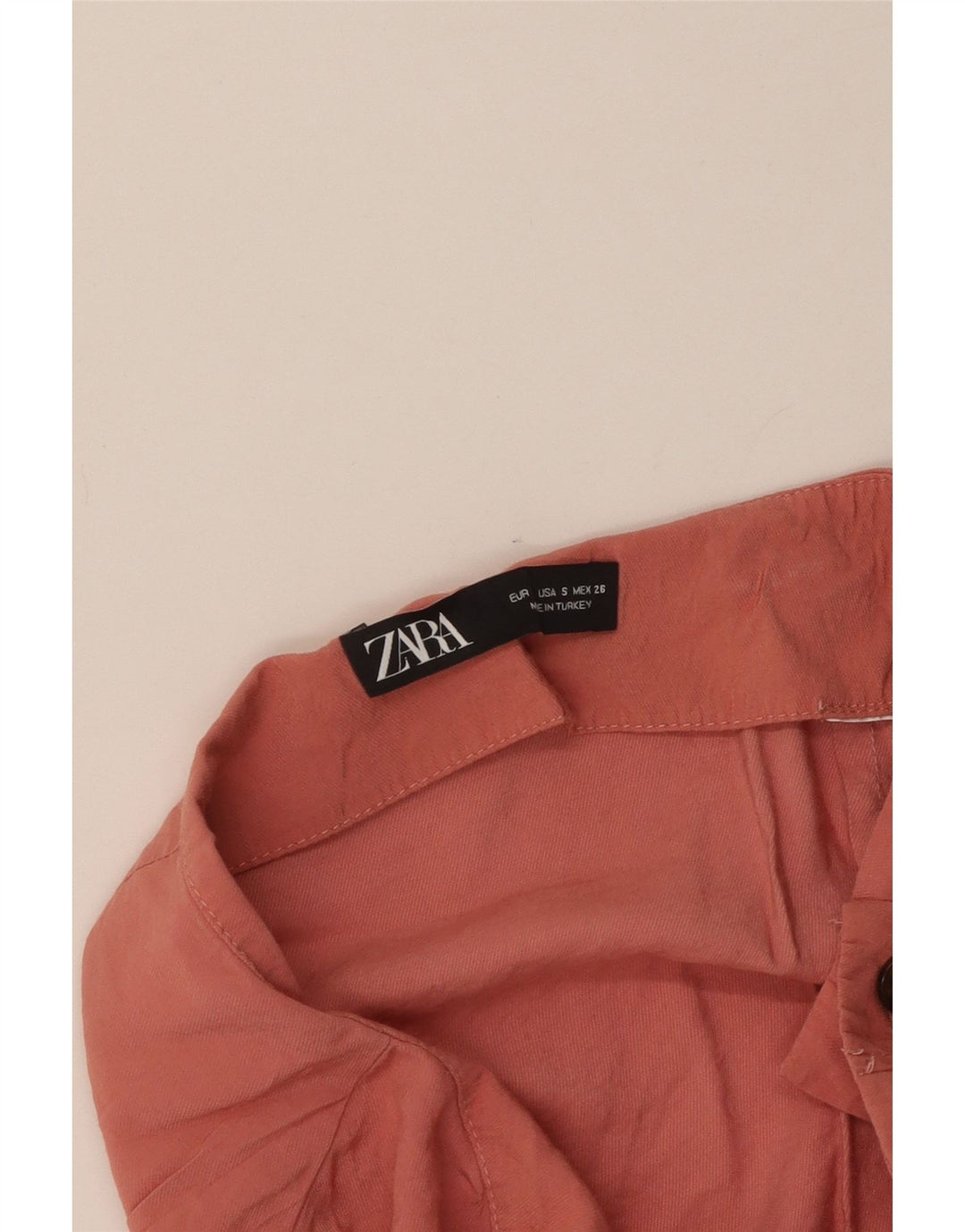 Zara Womens Skort UK 8 Pequeno Rosa