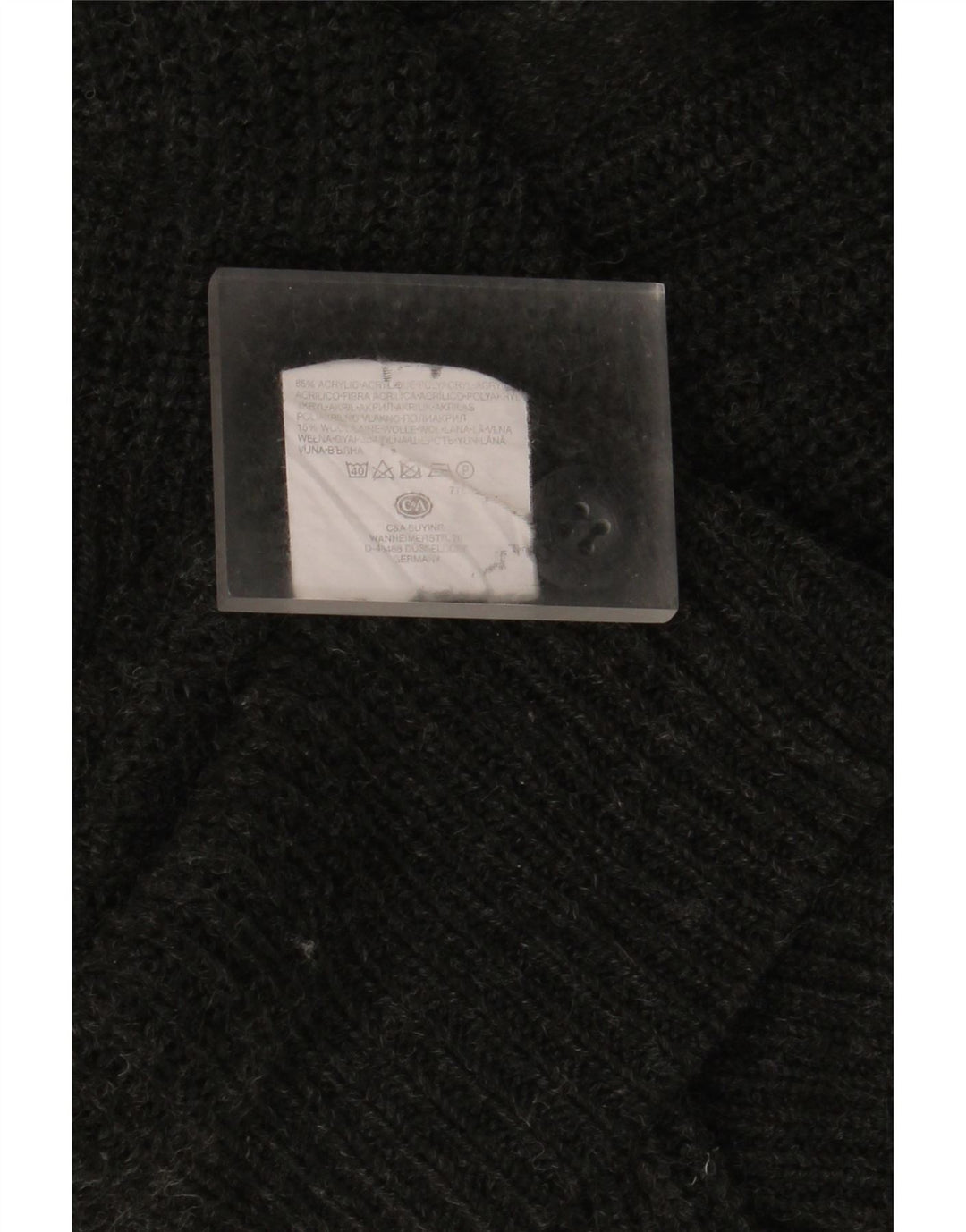 Angelo Litrico Suéter Cardigan Masculino XL Cinza Acrílico