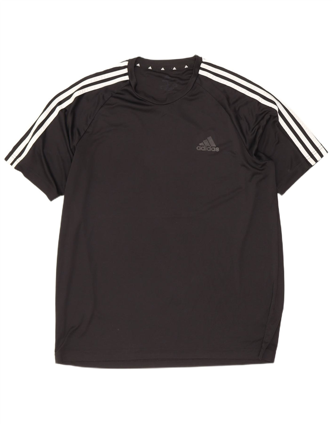 Adidas Camiseta Masculina Top Grande Preto Poliéster Esportivo