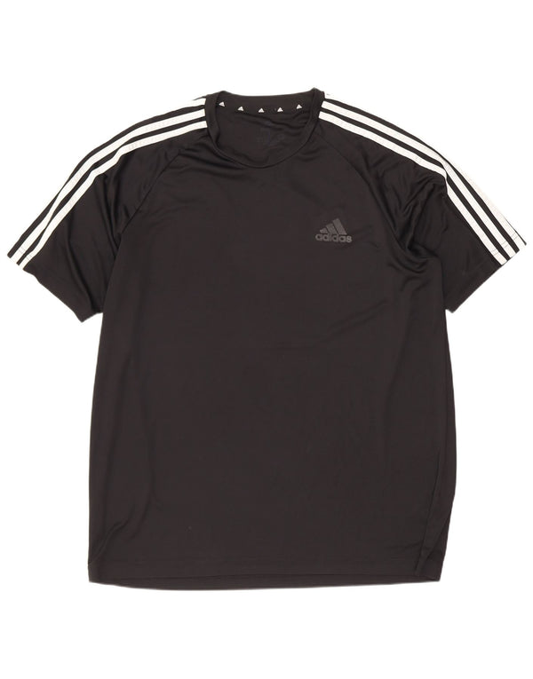 Adidas Camiseta Masculina Top Grande Preto Poliéster Esportivo