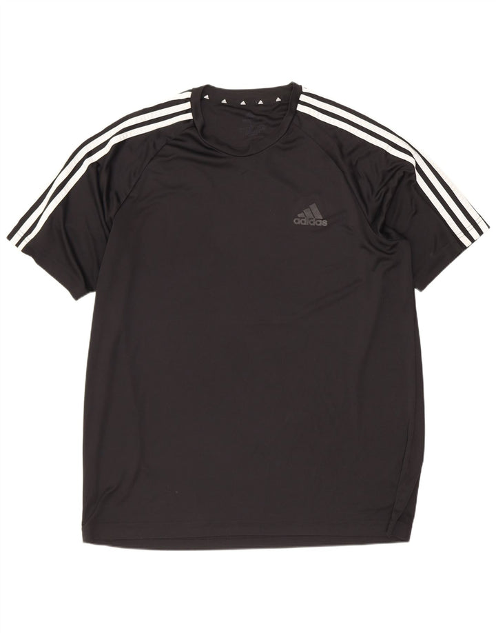 Adidas Camiseta Masculina Top Grande Preto Poliéster Esportivo