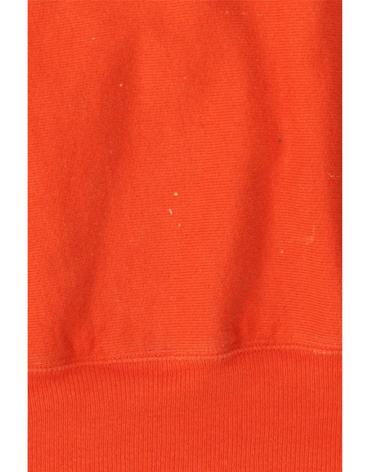 Jumper masculino com capuz gráfico Champion Reverse Weave pequeno algodão vermelho