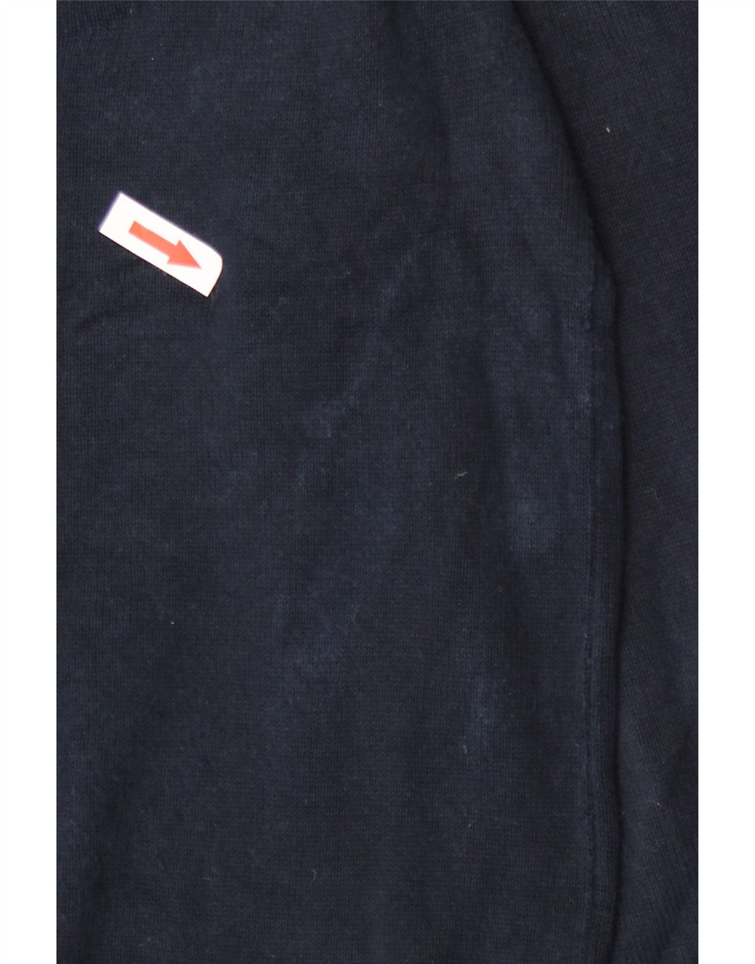 Suéter masculino Marks & Spencer com decote em V XL azul marinho algodão