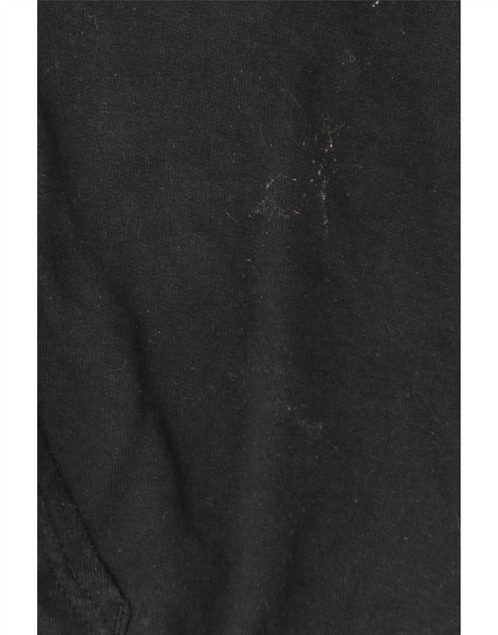 CHAMPION Suéter masculino com capuz grande algodão preto