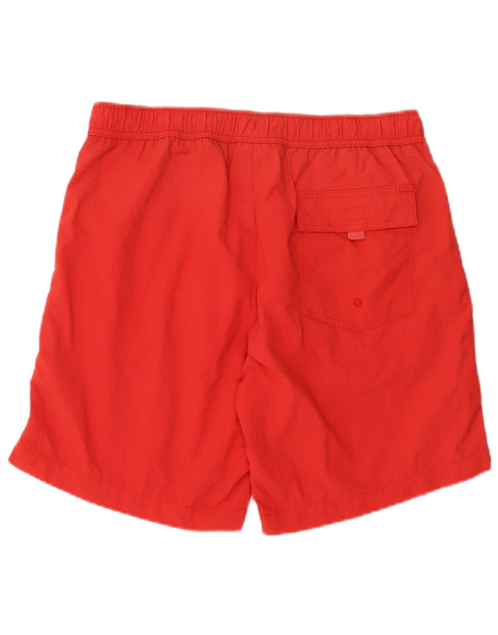 Shorts de natação Champion masculino gráfico grande vermelho