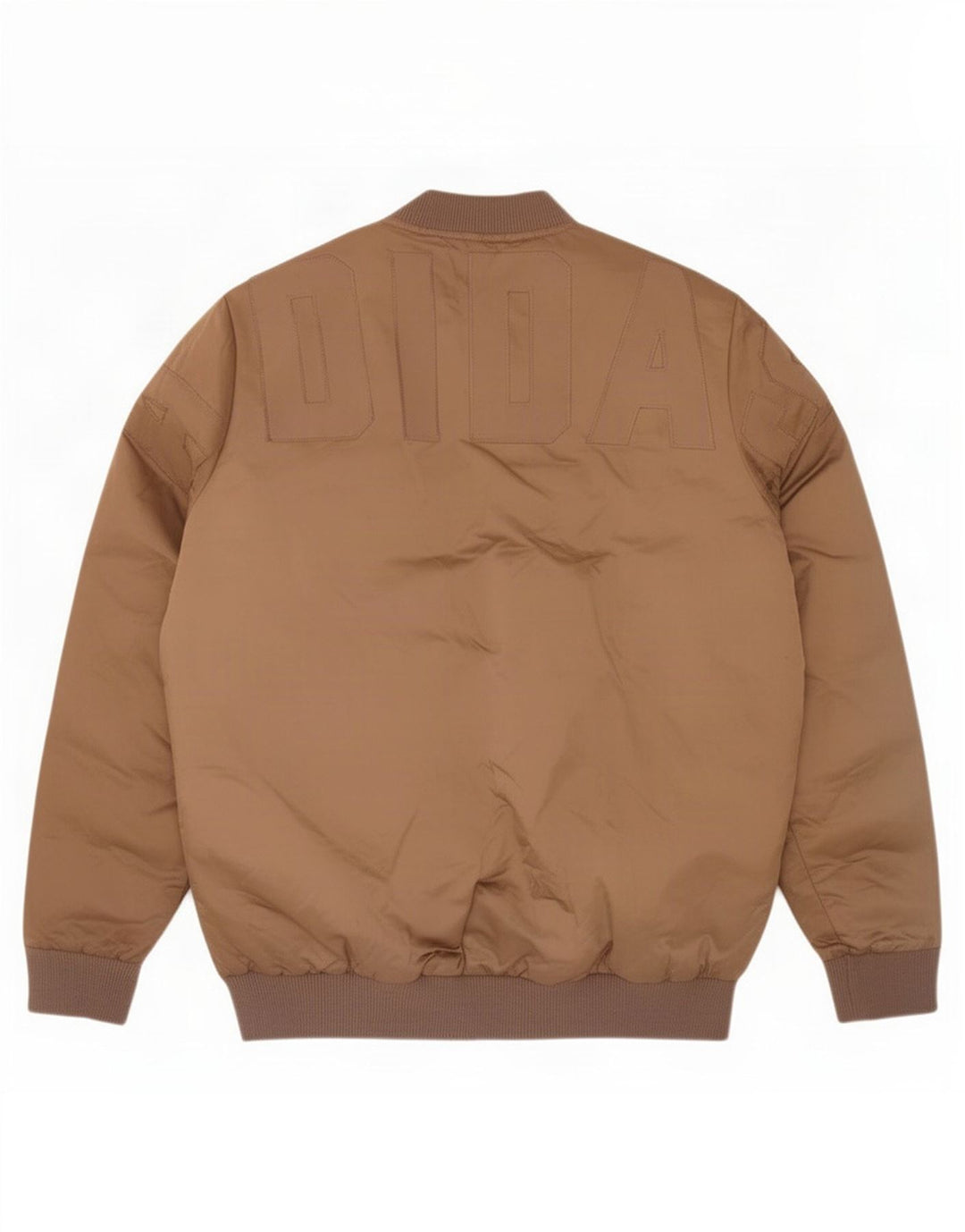 Jaqueta Adidas Feminina Graphic Oversized Acolchoada UK 10 Pequena Marrom Poliéster
