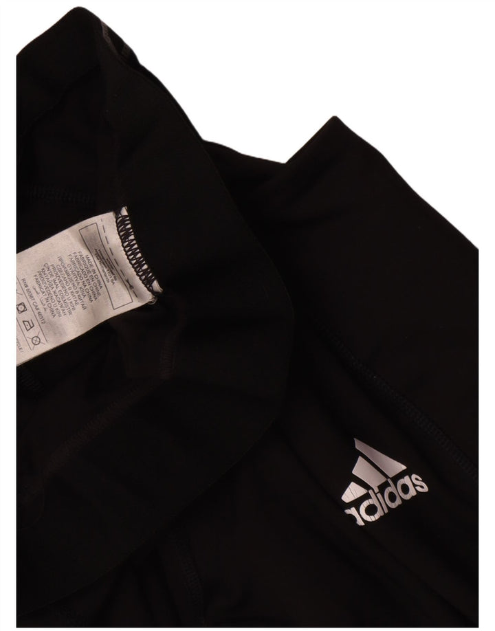 Leggings Adidas Feminino UK 8 Pequeno Poliéster Preto