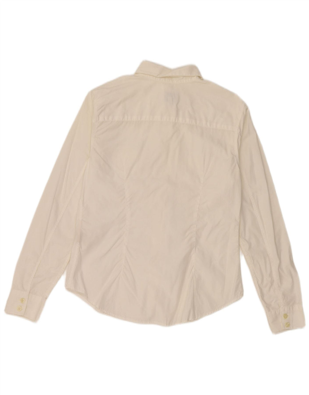 Camisa Calvin Klein Feminina Pequena Off White Algodão