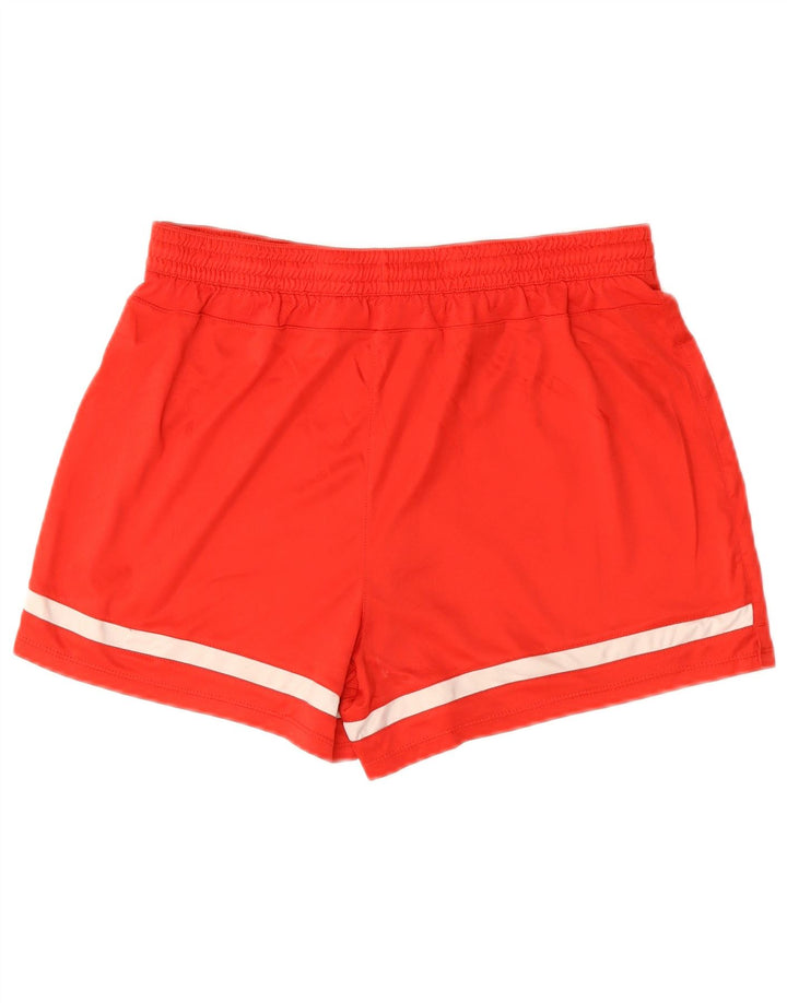 Shorts esportivos masculinos NIKE Dri Fit médio vermelho poliéster