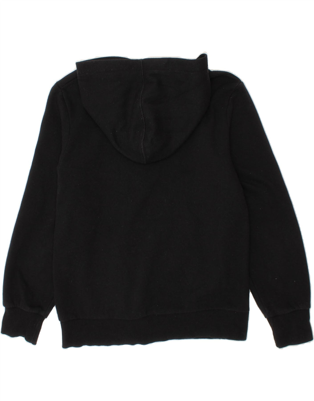 LEVI'S Girls Graphic Hoodie Jumper 9-10 Years Black Cotton Vintage Levi's and Second-Hand Levi's from Messina Hembry 
