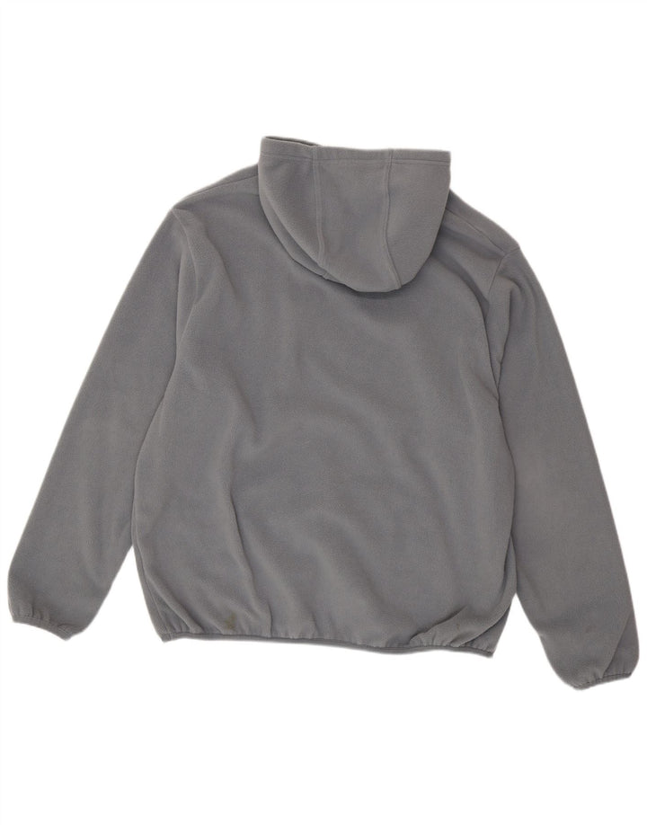 NIKE Mens Hooded Fleece Jumper XL Cinza Poliéster