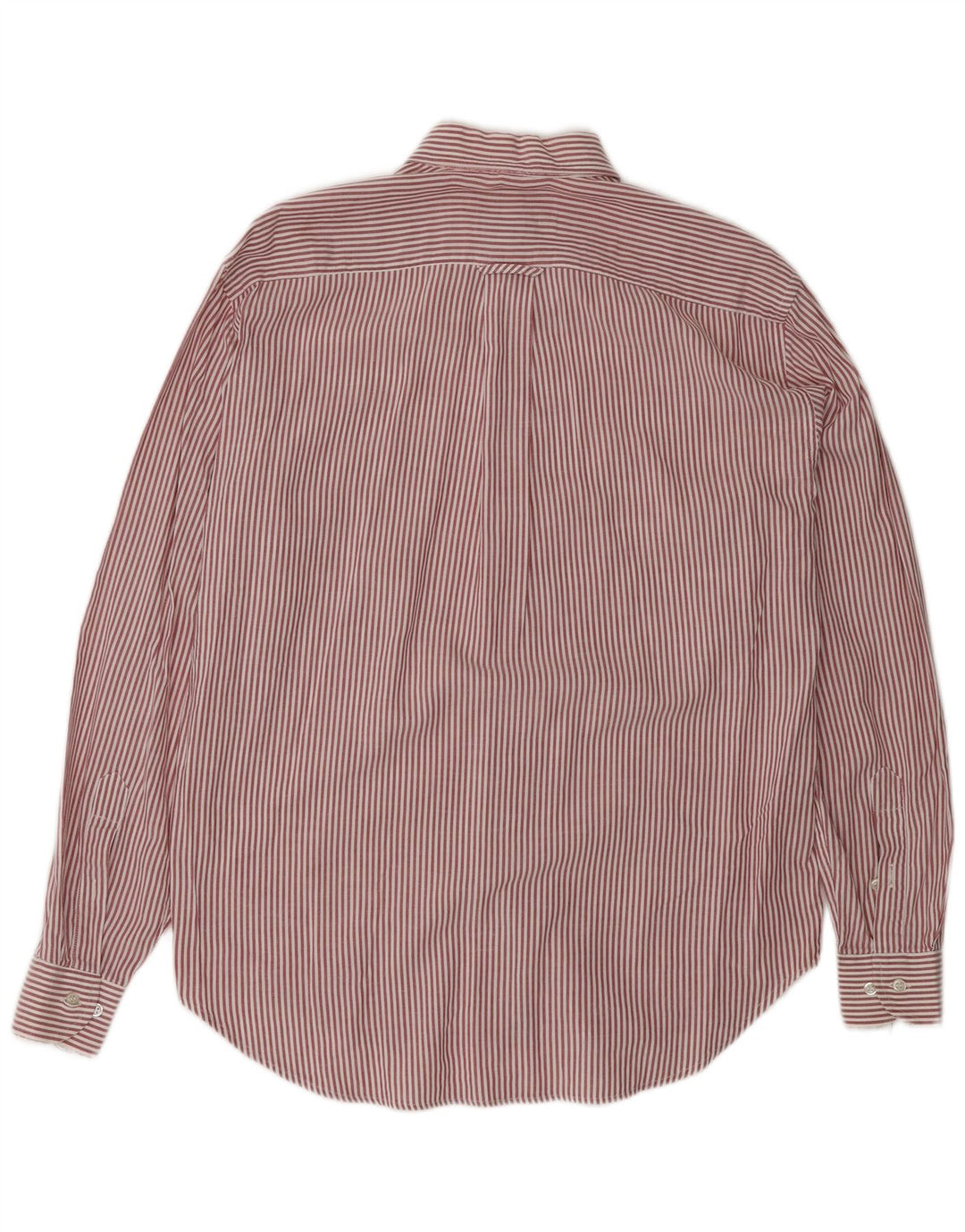 Camisa masculina PEROSINO listrada vermelha média