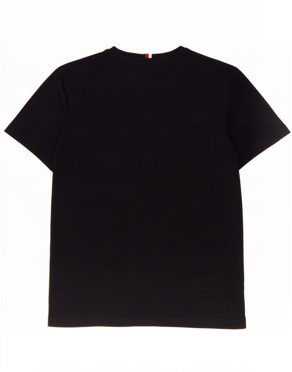Tommy Hilfiger Mens Graphic T-Shirt Top XL Black Cotton