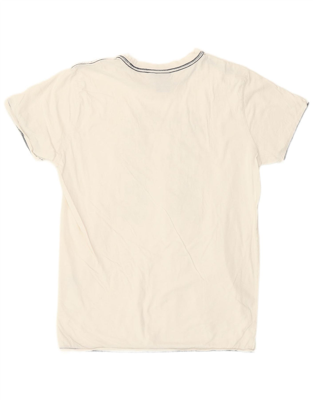 Camiseta gráfica North Sails Boys 15-16 anos branco manchado