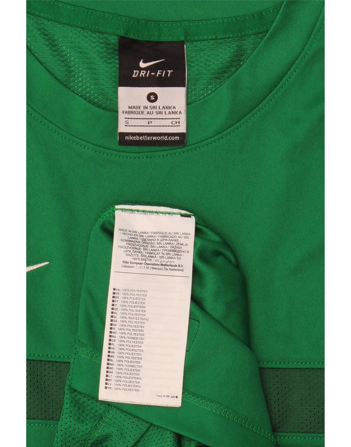 Camiseta Nike Masculina Dri Fit Top Pequeno Poliéster Verde