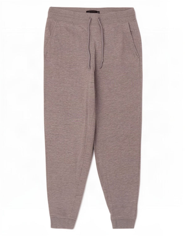 Calça de treino feminina Marks & Spencer Joggers UK 12 cinza médio manchado